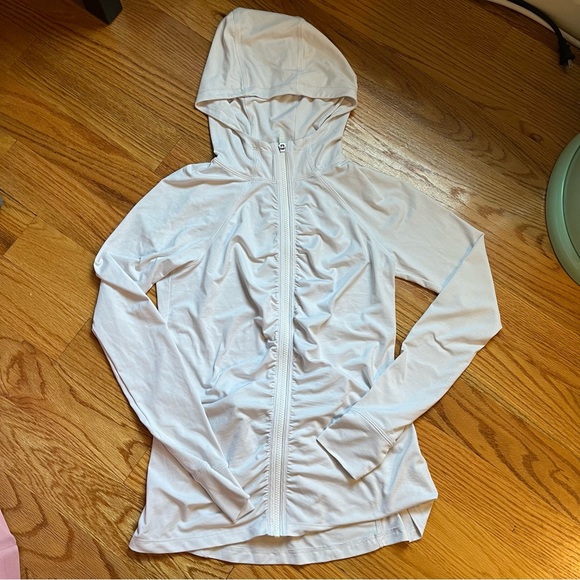 Athleta Women’s Crosscurrent UPF Jacket in white size small - Picture 3 of 8